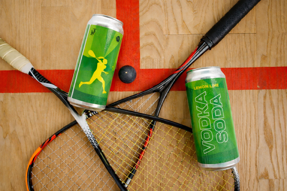 Introducing Volley Lemon Lime Vodka Soda by Lost Craft Brewery